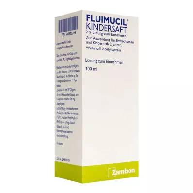 FLUIMUCIL Barnjuice, 100 ml