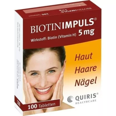BIOTIN IMPULS 5 mg tabletter, 100 st