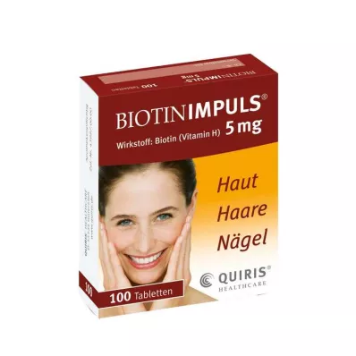 Biotin Impulse 5 mg tabletter, 100 st Biotin Impulse 5 mg tabletter, 100 st