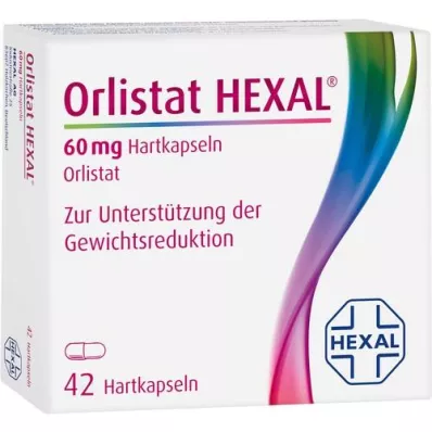 ORLISTAT HEXAL 60 mg hårda kapslar, 42 st