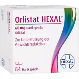 ORLISTAT HEXAL 60 mg hårda kapslar, 84 st