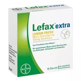 LEFAX extra Lemon Fresh Micro Granules, 16 st