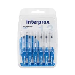 INTERPROX konisk blå mellanrumsborste Blis, 6 st