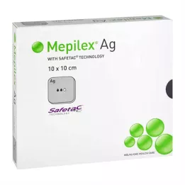 MEPILEX Ag-skumförband 10x10 cm sterilt, 10 st