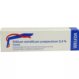 STIBIUM METALLICUM PRAEPARATUM 0,4% grädde, 25 g