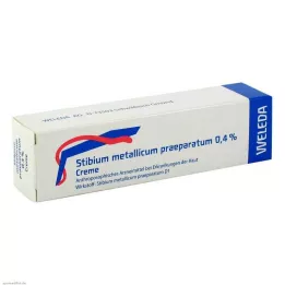 STIBIUM METALLICUM PRAEPARATUM 0,4% grädde, 25 g