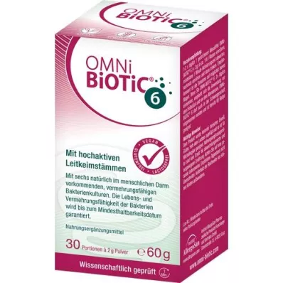 OMNI BiOTiC 6 pulver, 60 g