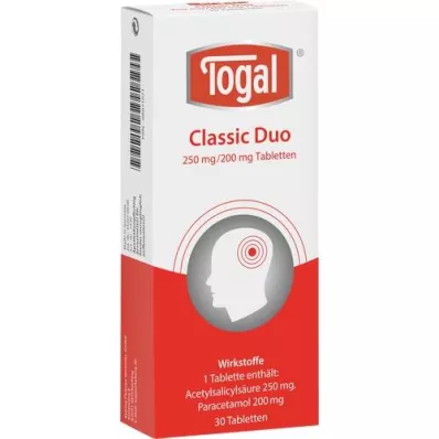 TOGAL Classic Duo-tabletter, 30 st