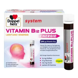 DOPPELHERZ Vitamin B12 Plus system Drickampuller, 30X25 ml