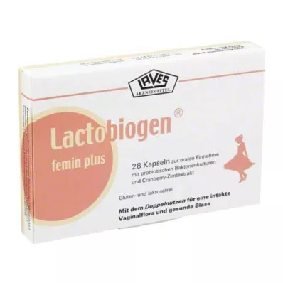Lactobiogen femin plus kapslar, 28 st Lactobiogen femin plus kapslar, 28 st