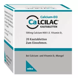 CALCILAC Tuggtabletter, 20 st