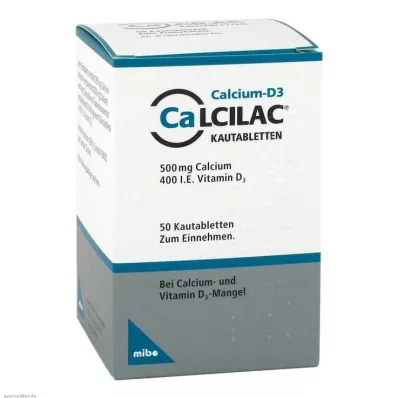 Calcilac tuggtabletter, 50 st Calcilac tuggtabletter, 50 st