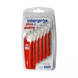 INTERPROX plus mini konisk röd mellanrumsborste, 6 st