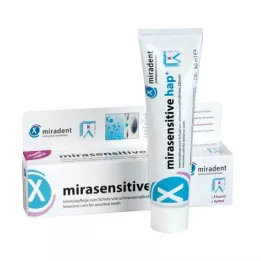 MIRADENT Mirasensitive hap+ tandkräm, 50 ml