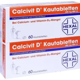 CALCIVIT D Tuggtabletter, 120 st