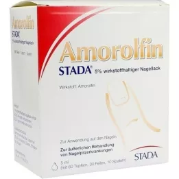 AMOROLFIN STADA 5 % aktiv ingrediens nagellack, 5 ml
