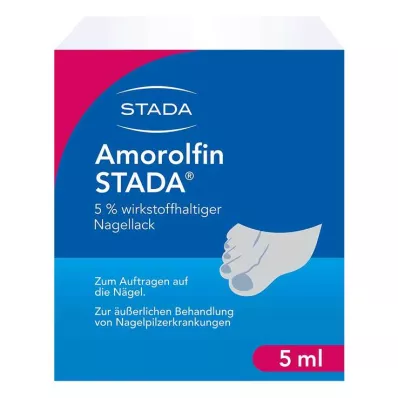 Amorolfine STADA 5% aktivt nagellack, 5 ml Amorolfine STADA 5% aktivt nagellack, 5 ml