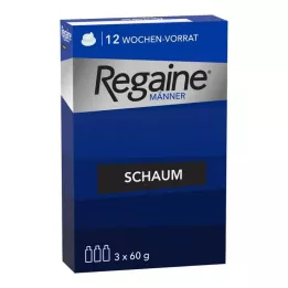 REGAINE Skum för män 50 mg/g, 3X60 ml