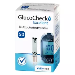 GLUCOCHECK Utmärkt teststickor, 50 st