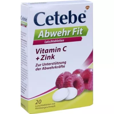 CETEBE Abwehr Fit sugtabletter, 20 st
