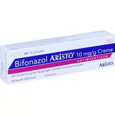 BIFONAZOL Aristo 10 mg/g kräm, 15 g