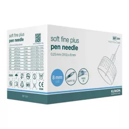 KLINION Soft fine plus pennålar 0,25x8 mm 31 G, 110 st