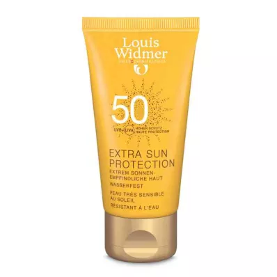WIDMER Extra solskydd SPF 50 Oparfymerad kräm, 50 ml
