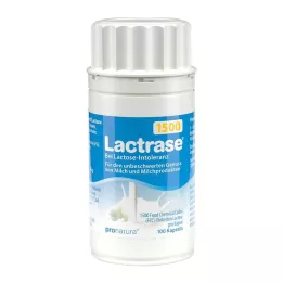 LACTRASE 1 500 FCC Kapslar, 100 st