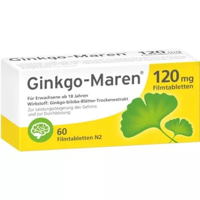 GINKGO-MAREN 120 mg filmdragerade tabletter, 60 st
