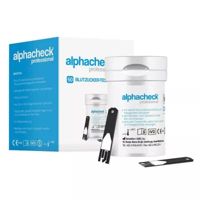 Alphacheck professionella blodsockerteststickor, 50 st Alphacheck professionella blodsockerteststickor, 50 st