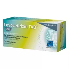 Levocetirizine TAD® 5 mg filmdragerade tabletter, 50 st