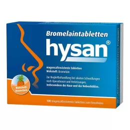 BROMELAIN TABLETTEN hysan enterotabletter, 100 st