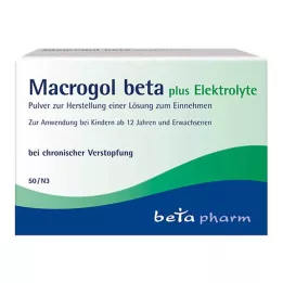 MACROGOL beta plus elektrolyter Plv.z.H.e.L.z.Einn., 50 st