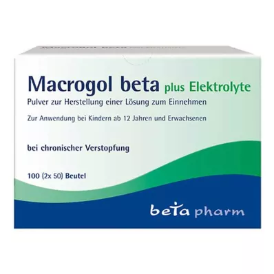 Macrogol beta plus elektrolytpulver, 100 stycken