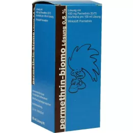 Permetrin biomo-lösning 0,5 %, 50 ml