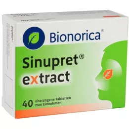 SINUPRET extraktdragerade tabletter, 40 st