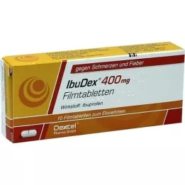 IBUDEX 400 mg filmdragerade tabletter, 10 st