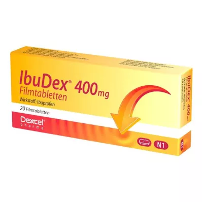 IBUDEX 400 mg filmdragerade tabletter, 20 st