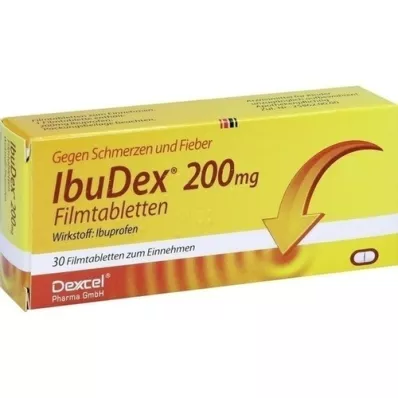 IBUDEX 200 mg filmdragerade tabletter, 30 st