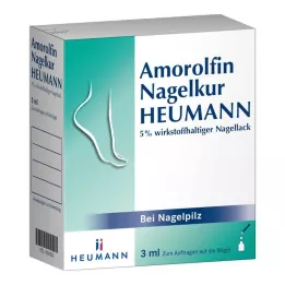 AMOROLFIN Nagelkur Heumann 5% nagellack, 3 ml