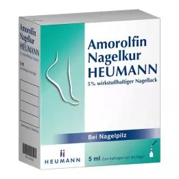 AMOROLFIN Nagelkur Heumann 5% nagellack, 5 ml