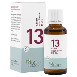 BIOCHEMIE Ploughmans 13 Kalium arsenicosum D 6 dropp, 30 ml