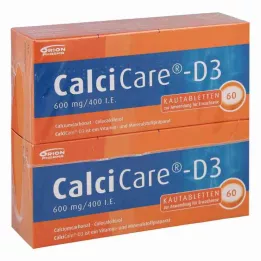 CALCICARE D3 tuggtabletter, 120 st