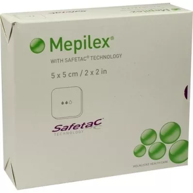 MEPILEX 5x5 cm skumförband, 5 st