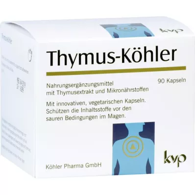 THYMUS KÖHLER Kapslar, 90 st