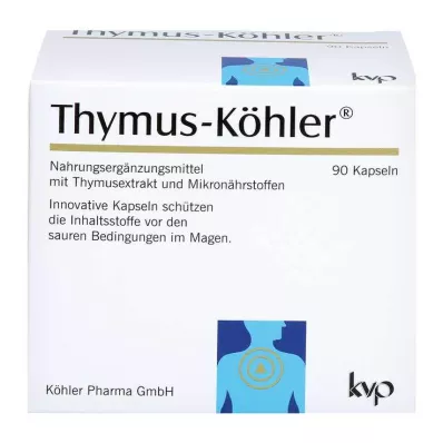THYMUS KÖHLER Kapslar, 90 st