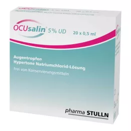 OCUSALIN 5% UD Ögondroppar, 20X0,5 ml