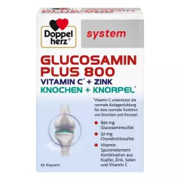 DOPPELHERZ Glukosamin Plus 800 system kapslar, 60 st