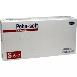 PEHA-SOFT nitril vit Unt.Hands.unsteril pf S, 100 St