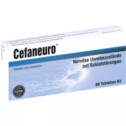 CEFANEURO Tabletter, 60 st